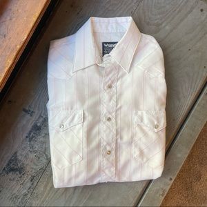 Vintage Wrangler Cowboy cut western shirt | size 15/34